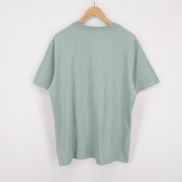 American Giant Men's Premium Slub Crew Tee Green Milieu Size XL NWOT - Picture 5 of 7